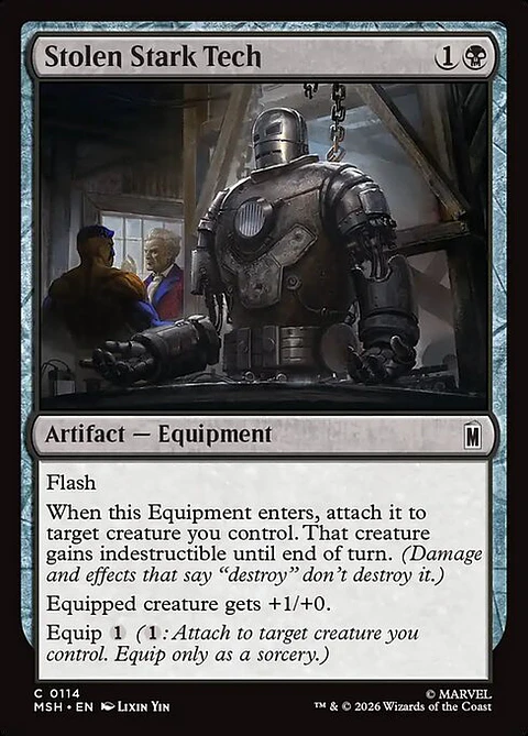 Stolen Stark Tech - MSH-0114 - Common