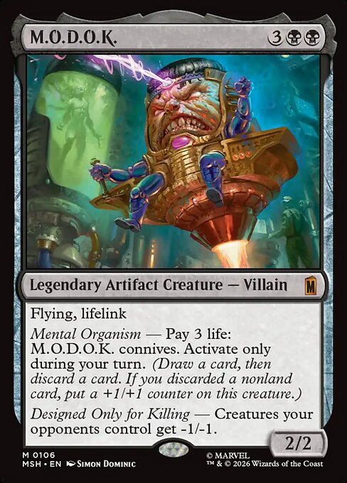 M.O.D.O.K. - MSH-0106 - Mythic 1