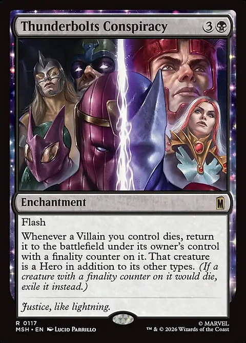 Thunderbolts Conspiracy - MSH-0117 - Rare