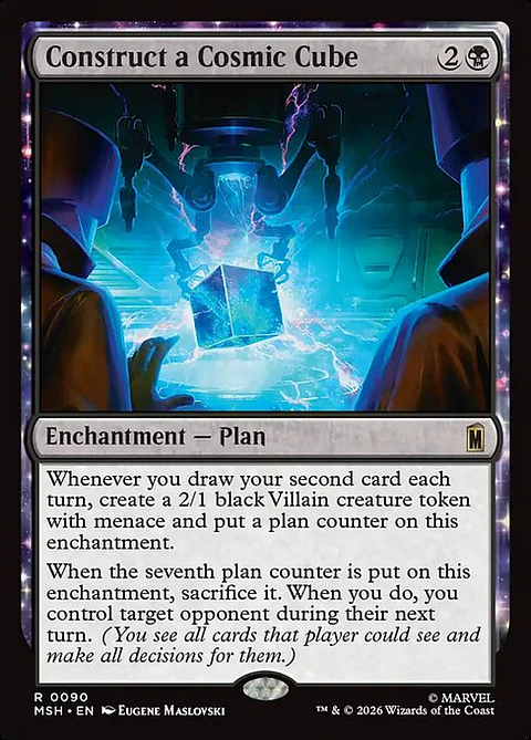 Construct a Cosmic Cube - MSH-0090 - Rare