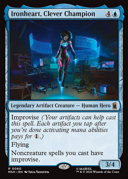 Ironheart, Clever Champion - MSH-0060-F - Rare - Foil 1