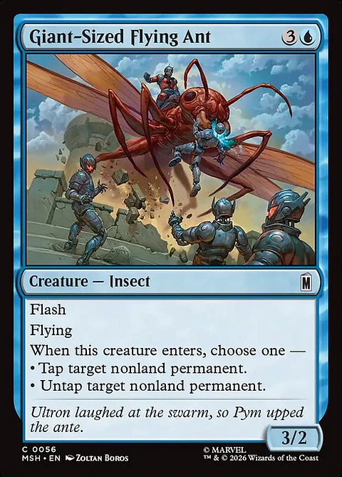 Giant-Sized Flying Ant - MSH-0056 - Common