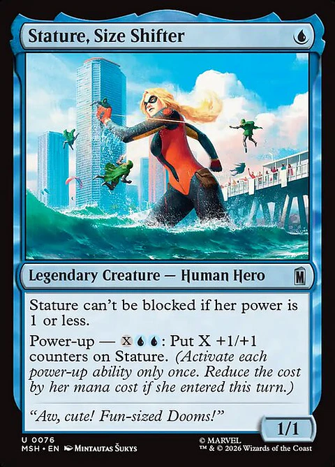 Stature, Size Shifter - MSH-0076-F - Uncommon - Foil