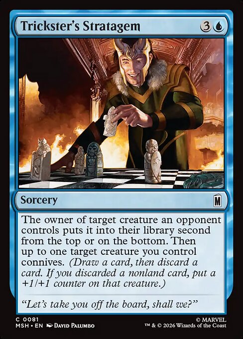 Trickster's Stratagem - MSH-0081-F - Common - Foil 1