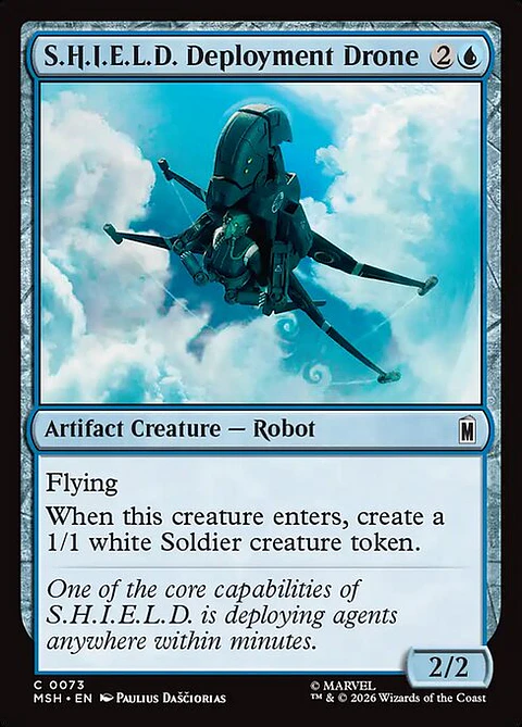 S.H.I.E.L.D. Deployment Drone - MSH-0073 - Common