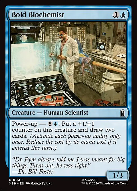 Bold Biochemist - MSH-0048-F - Common - Foil