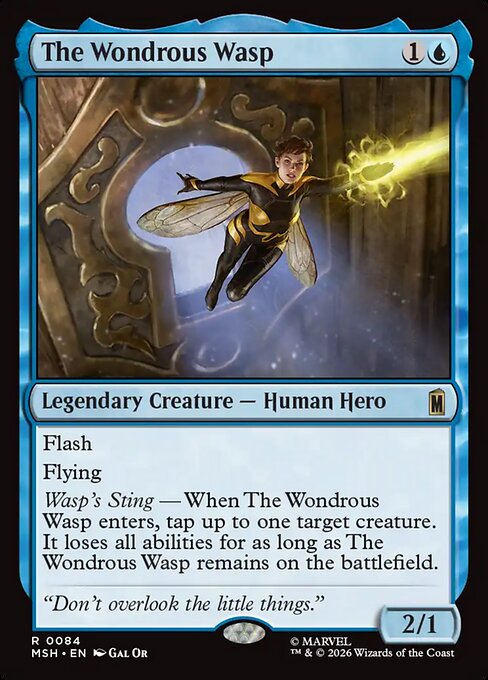 The Wondrous Wasp - MSH-0084 - Rare 1