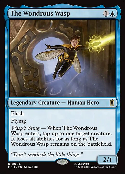 The Wondrous Wasp - MSH-0084 - Rare