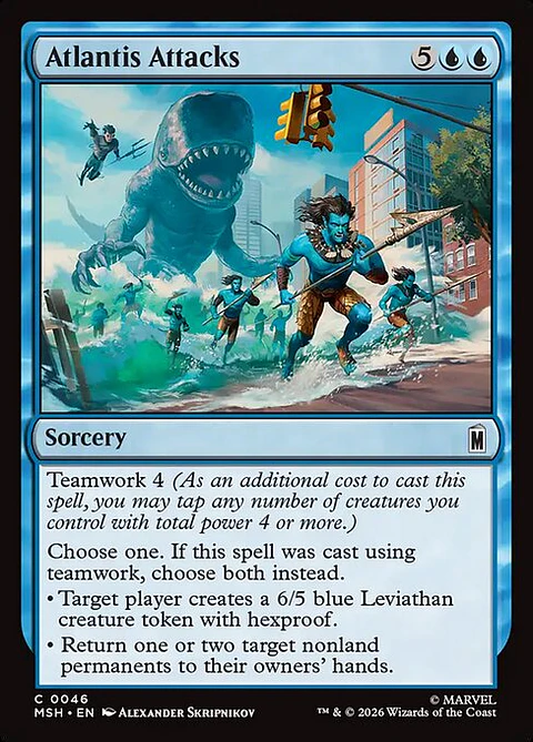 Atlantis Attacks - MSH-0046 - Common