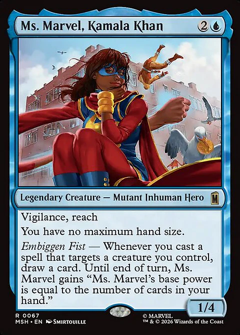 Ms. Marvel, Kamala Khan - MSH-0067 - Rare