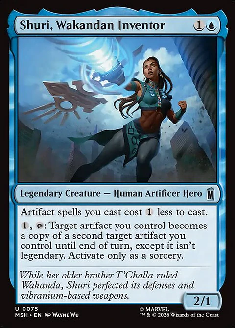Shuri, Wakandan Inventor - MSH-0075 - Uncommon