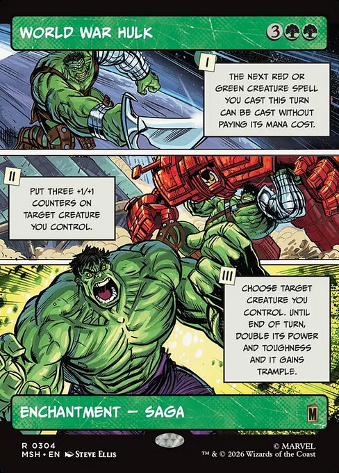 World War Hulk - MSH-0304-F - Rare - Foil 1