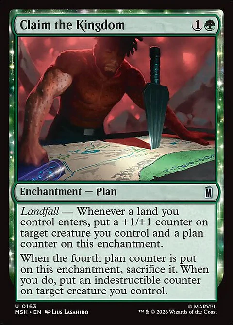 Claim the Kingdom - MSH-0163 - Uncommon