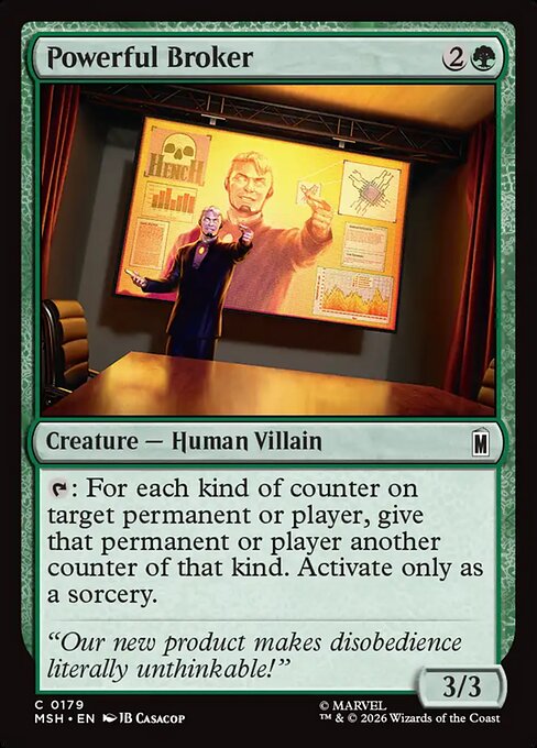 Powerful Broker - MSH-0179-F - Common - Foil 1