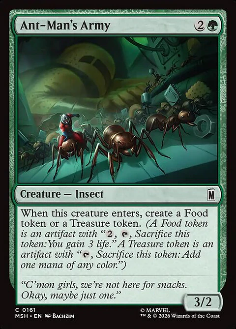 Ant-Man's Army - MSH-0161 - Common