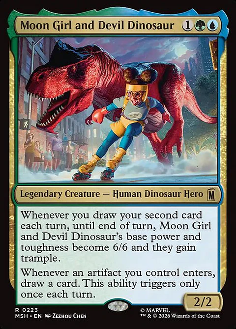 Moon Girl and Devil Dinosaur - MSH-0223 - Rare