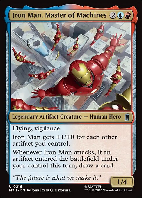 Iron Man, Master of Machines - MSH-0216 - Uncommon 1