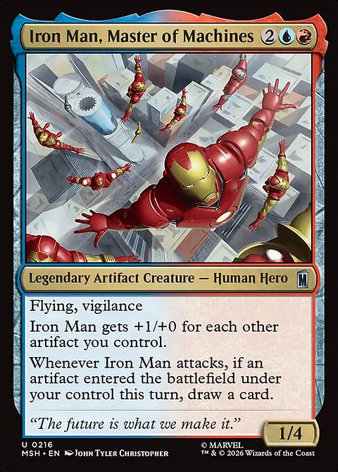 Iron Man, Master of Machines - MSH-0216 - Uncommon