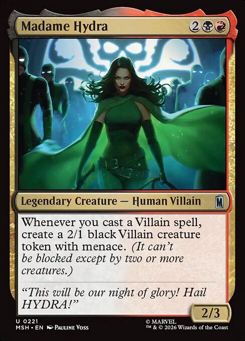 Madame Hydra - MSH-0221 - Uncommon 1