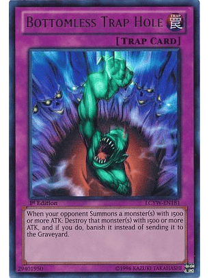 Bottomless Trap Hole - LCYW-EN181 - Ultra Rare 