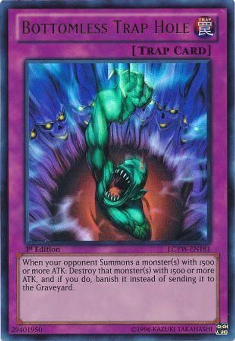 Bottomless Trap Hole - LCYW-EN181 - Ultra Rare 