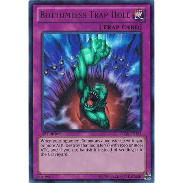 Bottomless Trap Hole - LCYW-EN181 - Ultra Rare 