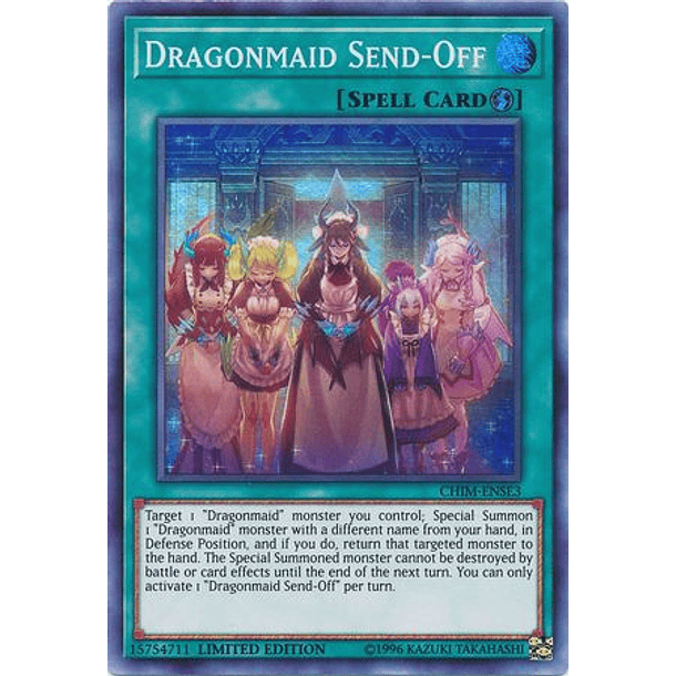 Dragonmaid Send-Off - CHIM-ENSE3 - Super Rare Limited Edition