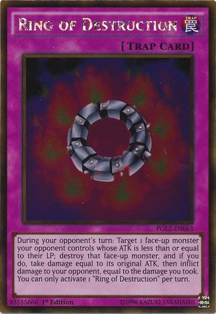 Ring of Destruction - PGL2-EN063 - Gold Rare  1