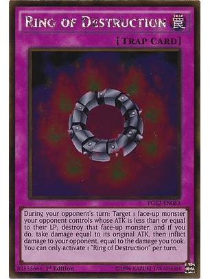 Ring of Destruction - PGL2-EN063 - Gold Rare 