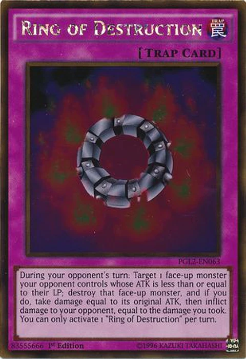 Ring of Destruction - PGL2-EN063 - Gold Rare 