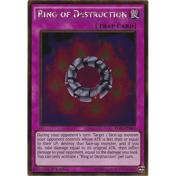 Ring of Destruction - PGL2-EN063 - Gold Rare 