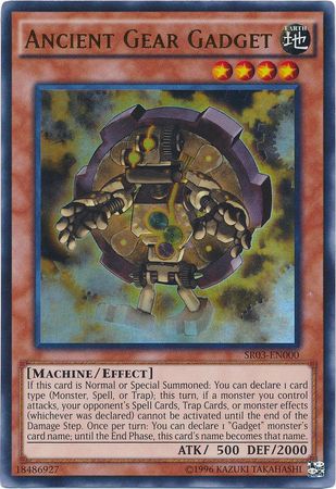 Ancient Gear Gadget - SR03-EN000 - Ultra Rare 1