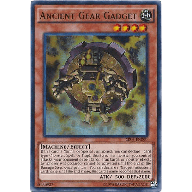 Ancient Gear Gadget - SR03-EN000 - Ultra Rare