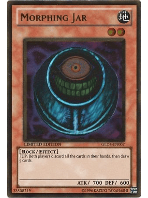 Morphing Jar - GLD4-EN007 - Gold Rare