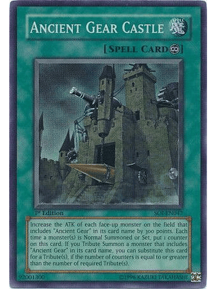 Ancient Gear Castle - SOI-EN047 - Super Rare 
