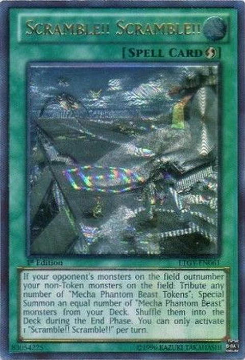 Ultimate Rare - Scramble!! Scramble!! - LTGY-EN061