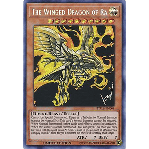 he Winged Dragon of Ra - TN19-EN009 - Prismatic Secret Rare Limited Edition