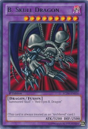 B. Skull Dragon - LCJW-EN054 - Rare 1