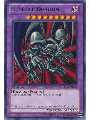 B. Skull Dragon - LCJW-EN054 - Rare