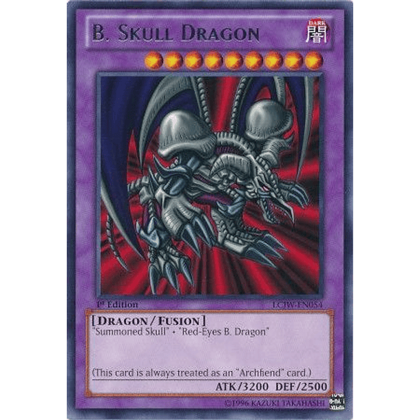 B. Skull Dragon - LCJW-EN054 - Rare