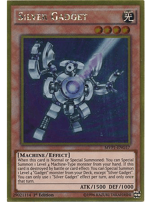 Silver Gadget - MVP1-ENG17 - Gold Rare