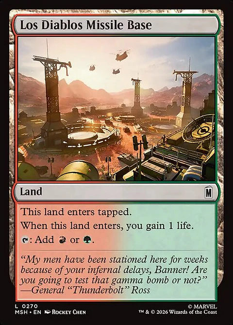 Los Diablos Missile Base - MSH-0270 - Common