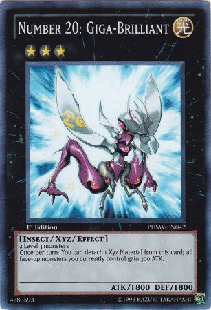 Number 20: Giga-Brilliant - PHSW-EN042 - Super Rare 1