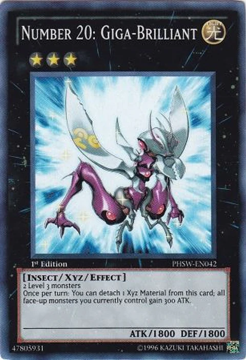 Number 20: Giga-Brilliant - PHSW-EN042 - Super Rare