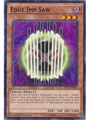 Edge Imp Saw - SP17-EN015 - Starfoil Rare