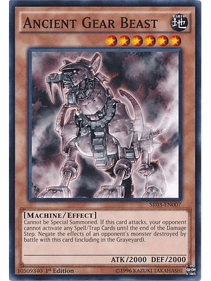 Ancient Gear Beast - SR03-EN007 - Common