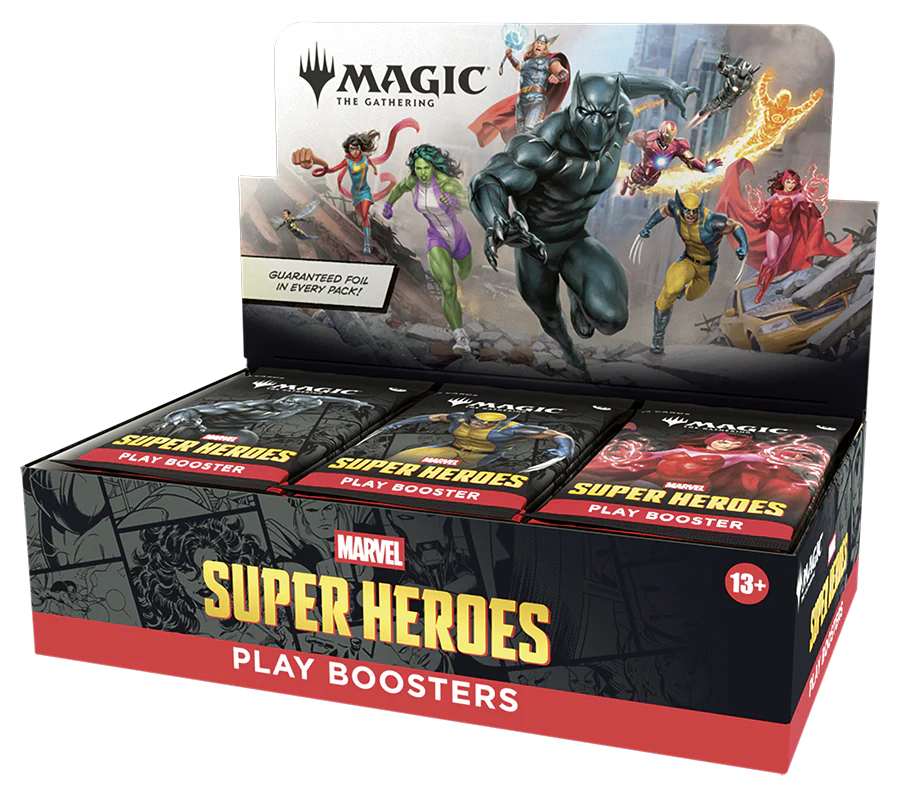 MTG: Marvel Super Heroes - Play Boosters Display 1