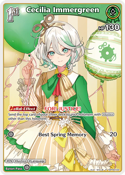 Cecilia Immergreen - hBP06-032 - Rare
