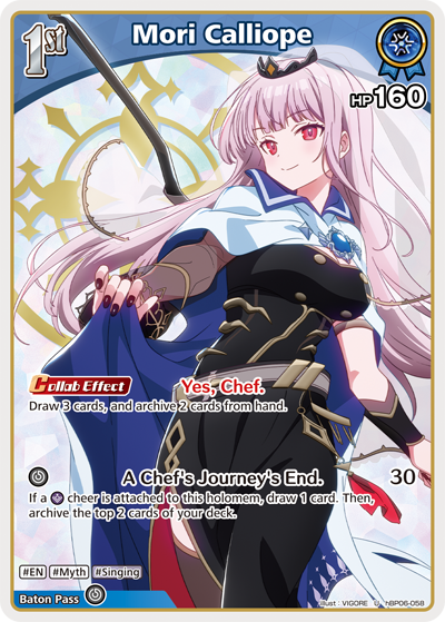 Mori Calliope - hBP06-058 - Uncommon 1