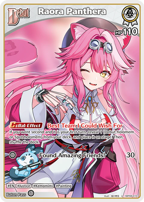 Raora Panthera - hBP06-010 - Uncommon